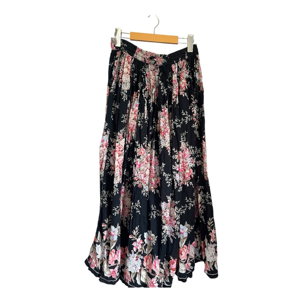 Emblem maxi skirt